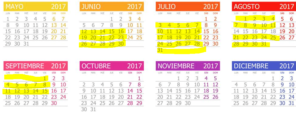 El curso intensivo de inglés lo puedes hacer a lo largo de todo el verano.