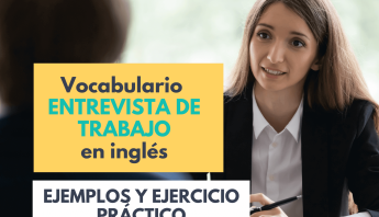 Vocabulario entrevista de trabajo en inglés portada artículo blog