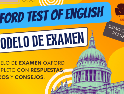 Portada artículo examen oxford resuelto