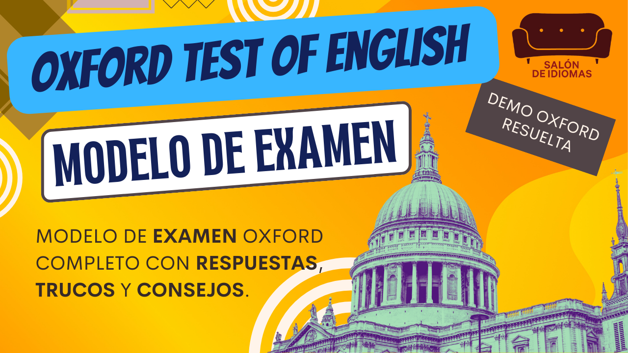 Portada artículo examen oxford resuelto