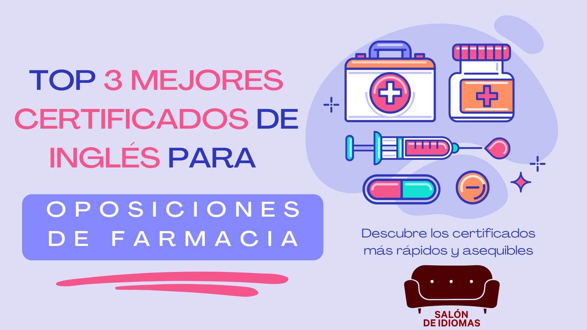 Portada articulo oposiciones farmacia