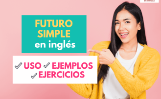 Futuro simple en inglés portada artículo blog