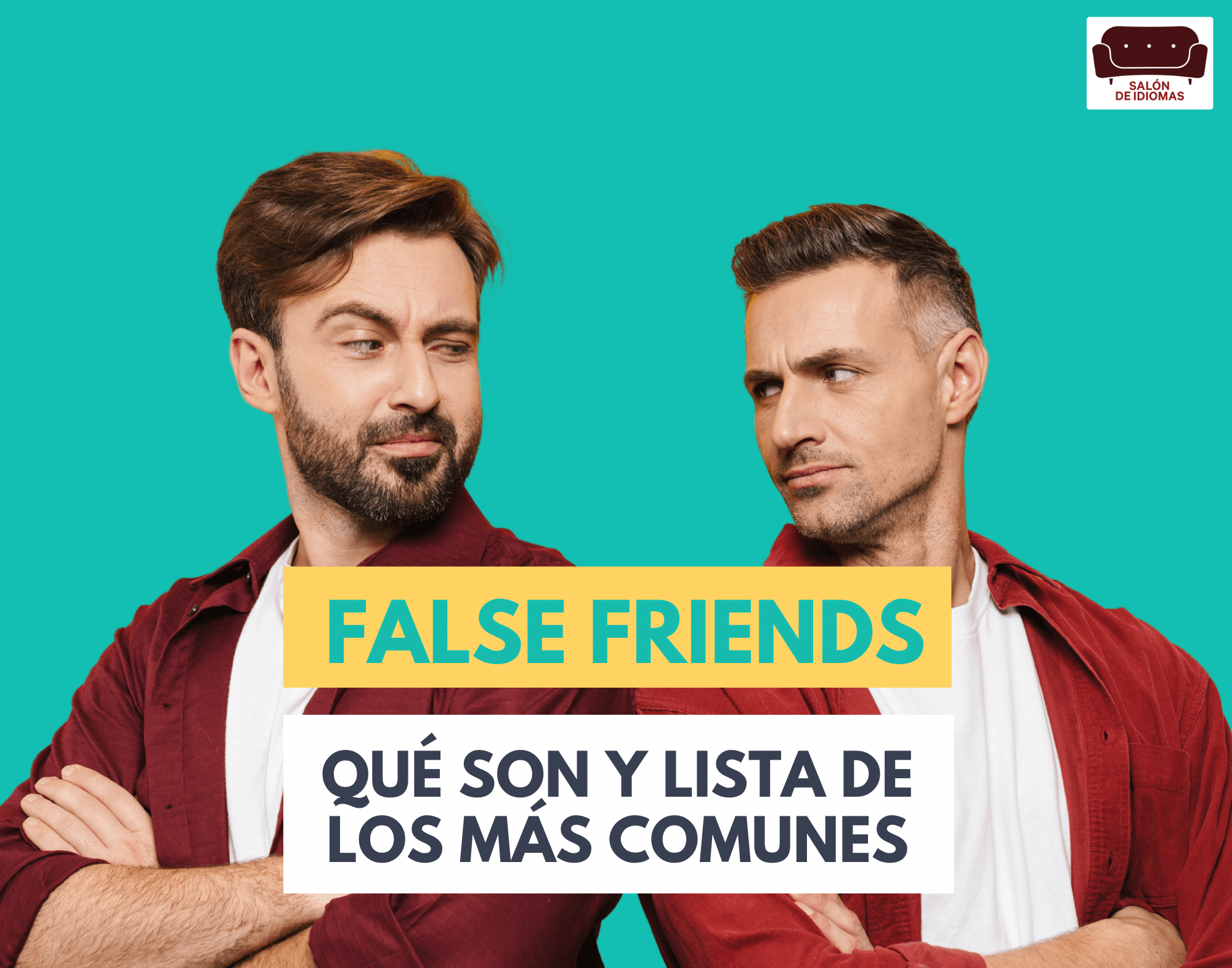 False friends en inglés portada artículo blog