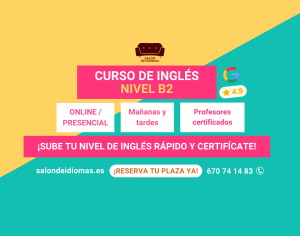 Curso intensivo de inglés B2 portada página