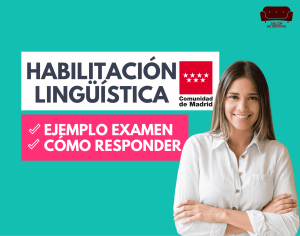 Ejemplo examen habilitación lingüística Madrid portada artículo blog