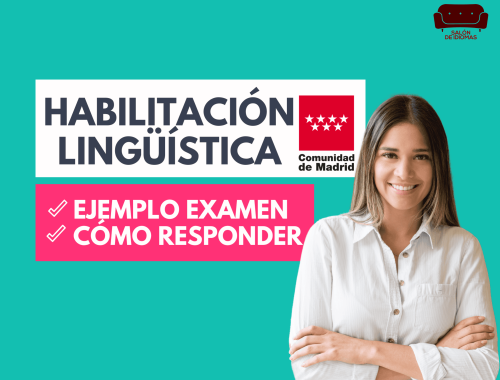 Ejemplo examen habilitación lingüística Madrid portada artículo blog