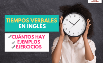 Tiempos verbales en inglés portada artículo blog