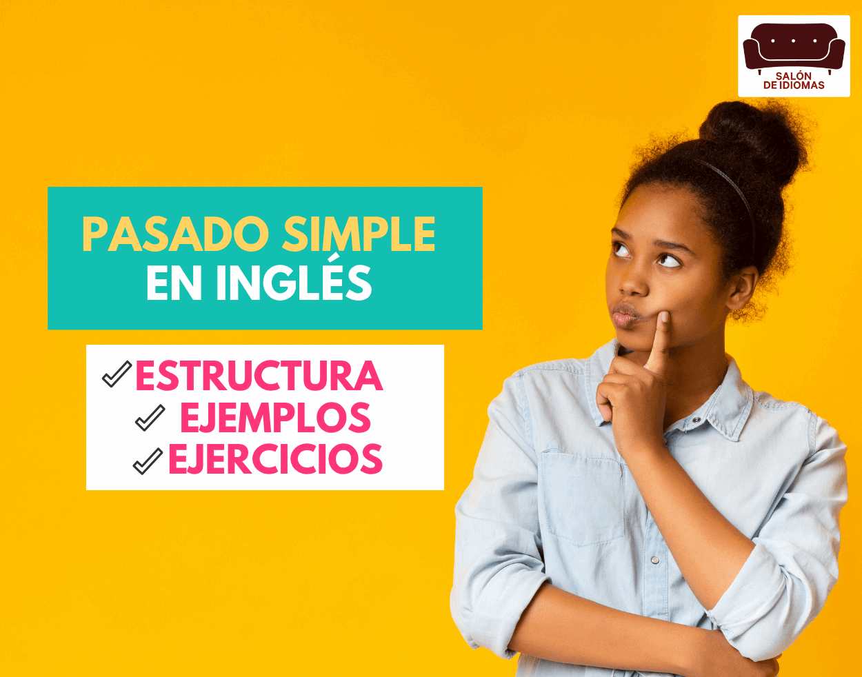 Portada artículo blog pasado simple en inglés