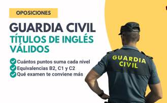 Inglés Guardia Civil títulos válidos portada artículo blog