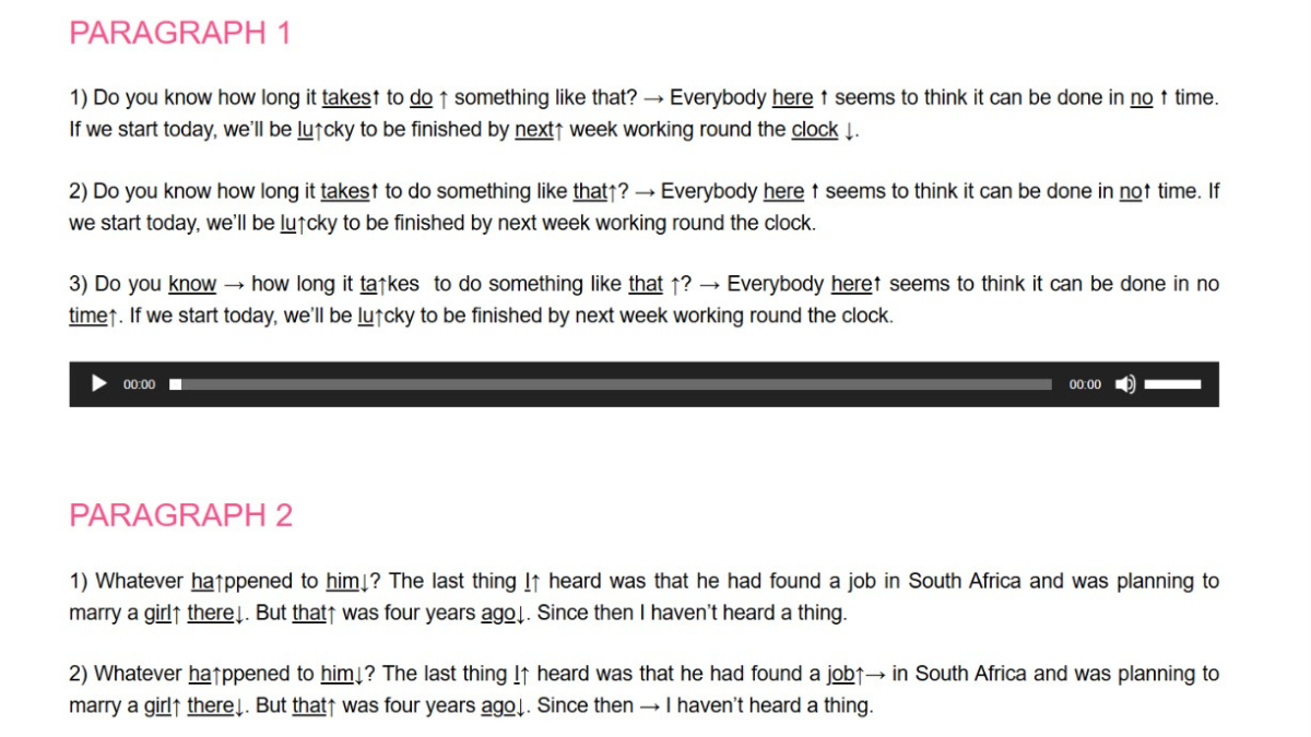 Curso de inglés autodidacta online capturas de pantalla plataforma 4