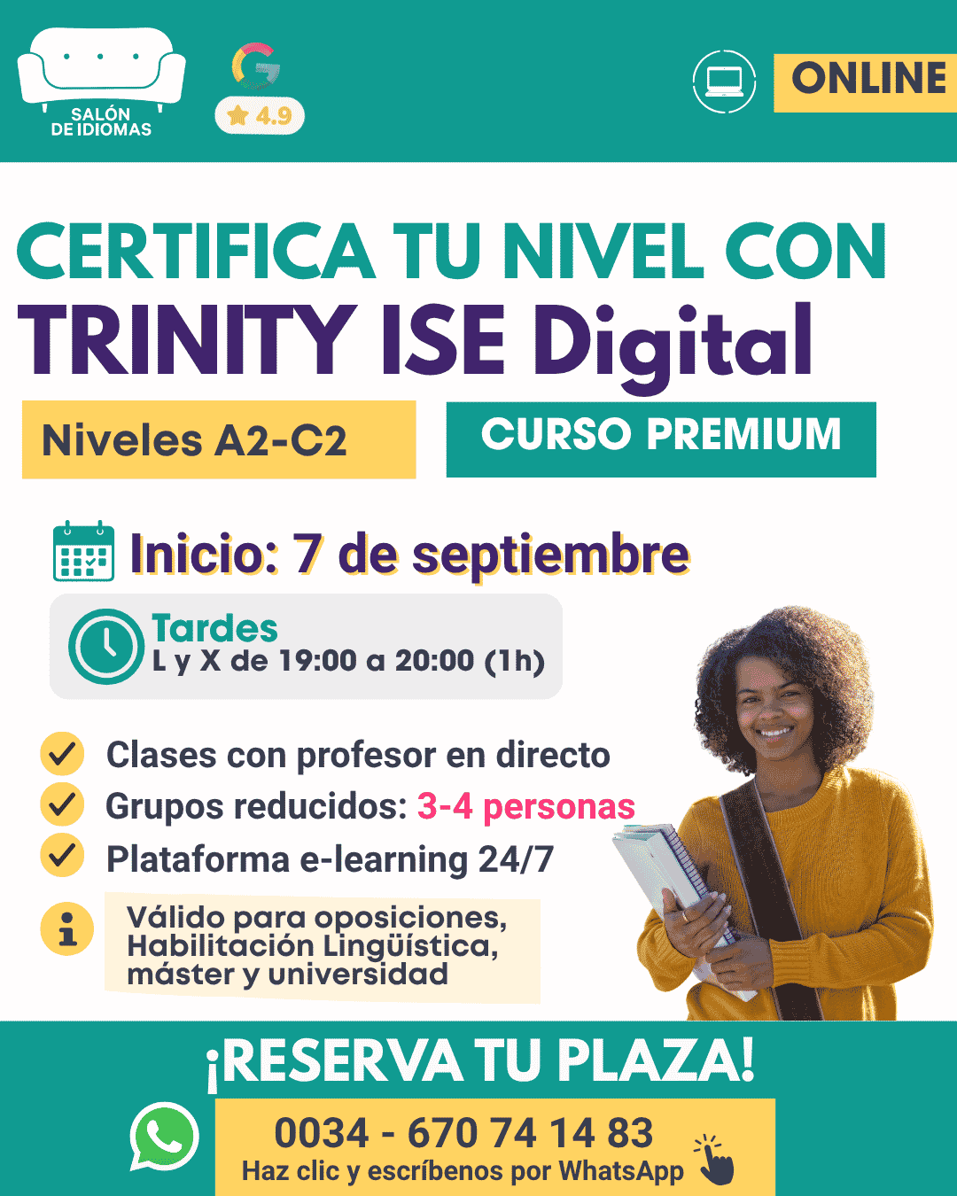 Curso Trinity ISE Digital online