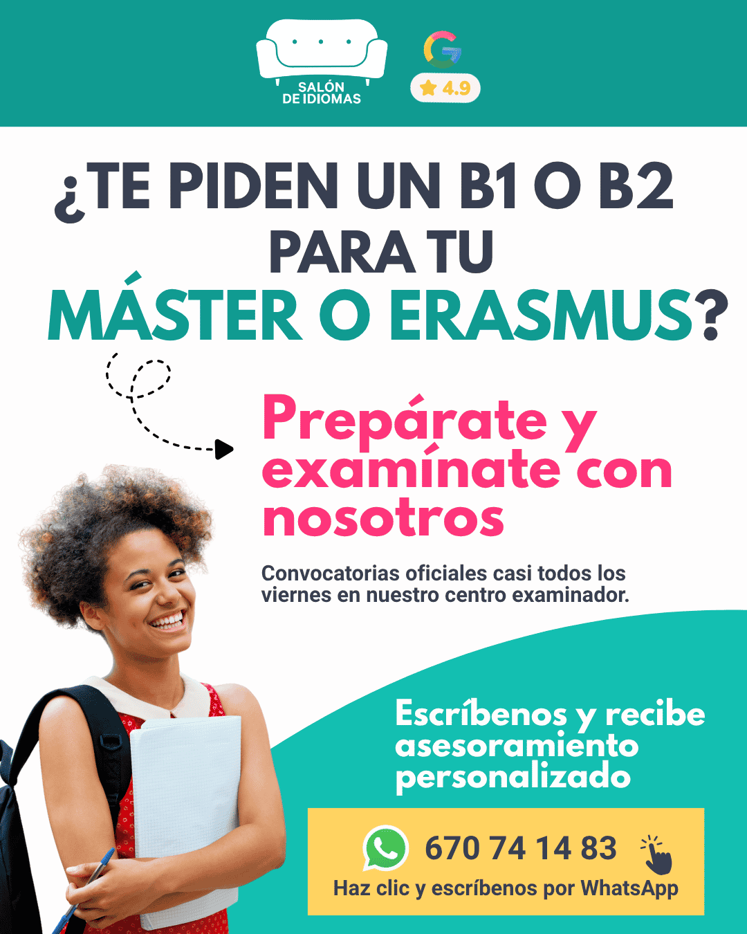 Curso de inglés para Erasmus