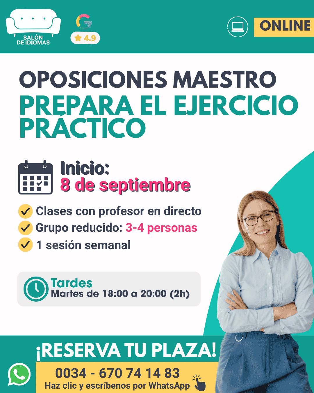 Preparación ejercicio práctico oposiciones Maestro