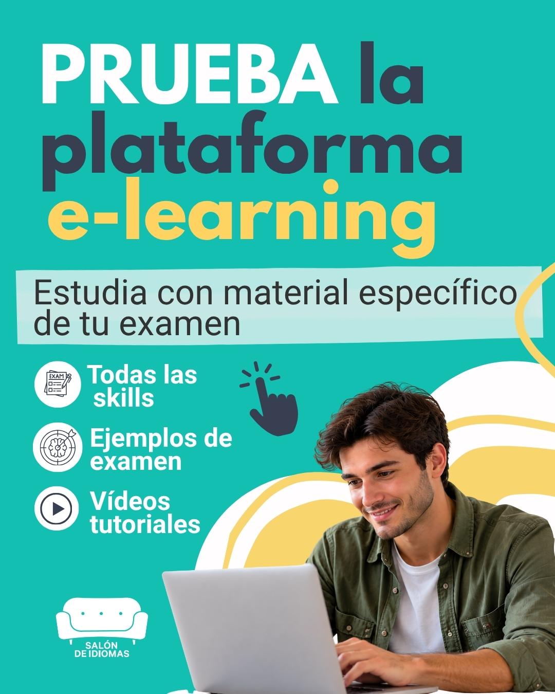 Plataforma e-learning de inglés de Salón de Idiomas